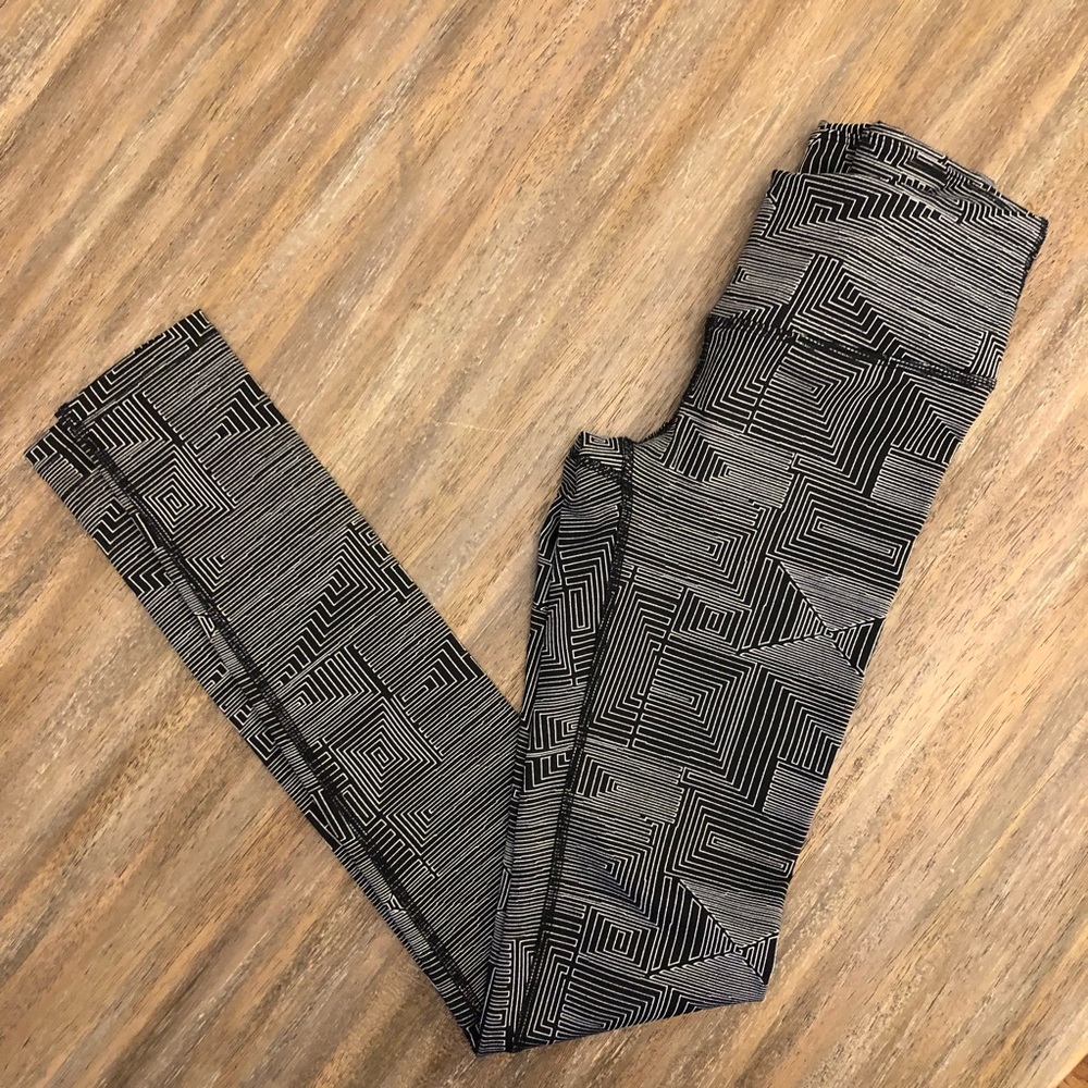 Splits59 Pure Barre Leggings Black & White